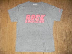 ROCK IN JAPAN FES 2005 Tシャツ★洋楽 邦楽 ロック 日本音楽