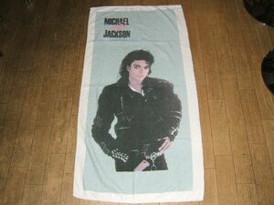  Showa Retro,80's*1988 год предмет! Michael Jackson BAD банное полотенце 