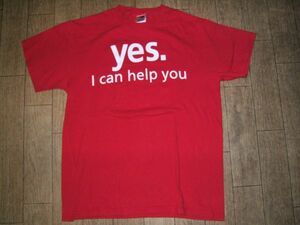 Yes.I can help you BOOKSTORE STAFF Tシャツ★雑誌、本屋、店員