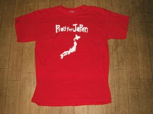 海外観光客宣伝用 PRAY FOR JAPAN Tシャツ★大和魂,富士山,日本