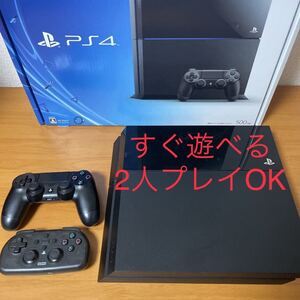 【PS4】PlayStation4 本体 CUH-1000A 500GB DualShock4 HORIコントローラー セット