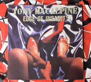 【LPレコード】トニーマカパイン/エッジ・オブ・インサニティ （国内盤LP）ライナーノーツ有り・帯なし。