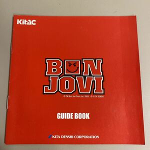 パチスロ小冊子　BONJOVI