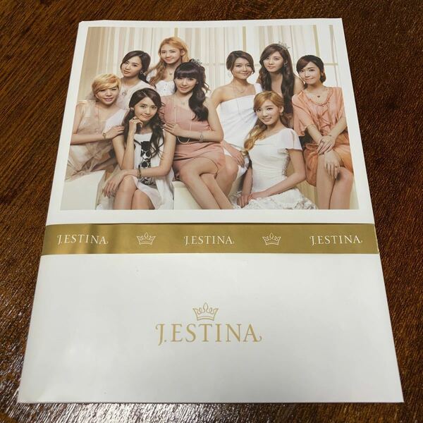 激レア　少女時代 SNSD J.ESTINA 2012 S/S リーフレット　ソニョシデ　Girls' Generation