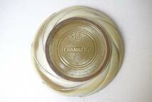 ビンテージ FRANKOMA社製 陶器トレイ インテリア ヴィンテージ フランコーマ スナックトレイ 皿 ディスプレイ_画像5