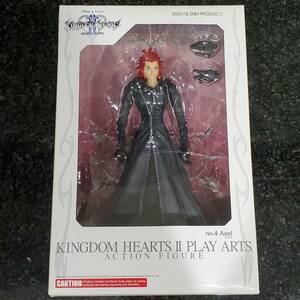 新品未開封【キングダムハーツ2プレイアーツ　アクセル/KINGDOM　HEARTS 2　PLAYARTS　Axel スクウェアエニックス/SQUAREENIX】フィギュア