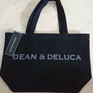 DEAN&DELUCA トートバッグ Lサイズ ロゴ ブラック