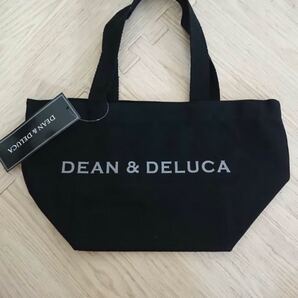DEAN&DELUCA ミニトート ハンドバッグ Sサイズ ロゴ ブラック