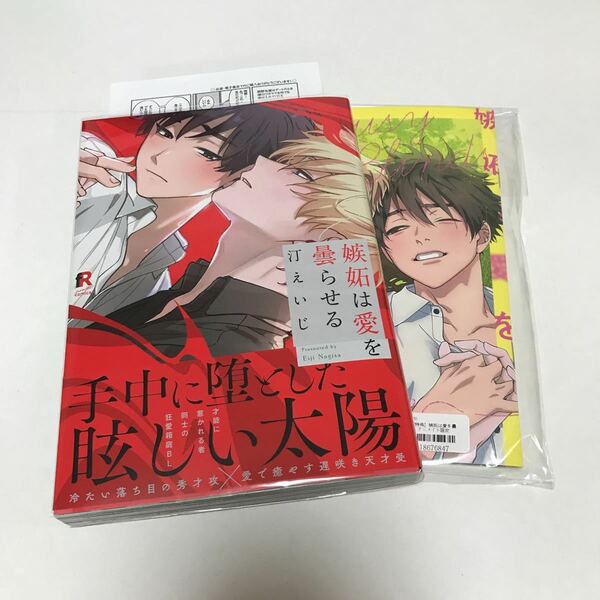 ＢＬ　３９５５　嫉妬は愛を曇らせる…汀えいじ（小冊子、ペーパー）