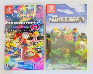 Nintendo Switch マリオカート8デラックス マインクラフト 2本セット