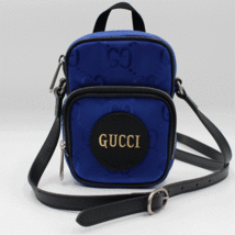 GUCCI グッチGucci Off The Grid ミニバッグ /ブルー GGナイロン_画像1