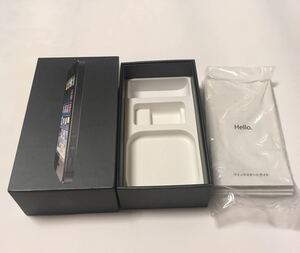 Apple iPhone 5 black 16GB 空箱 箱のみ アイフォン アイフォーン アップル 黒