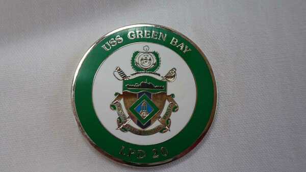 USS GREEN BAY LPD20 coin 未使用保管品