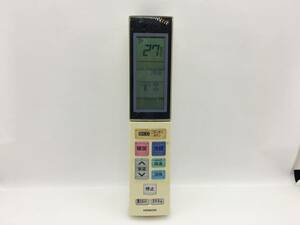 HITACHI　エアコンリモコン　RAR-4W2　中古品C-1328