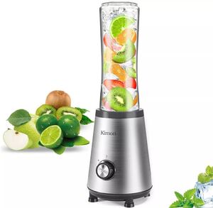 ミキサー ジューサー ブレンダー 強力モーター 専用ボトル(600ml)付属 野菜&果物&離乳食用&氷 一台多役