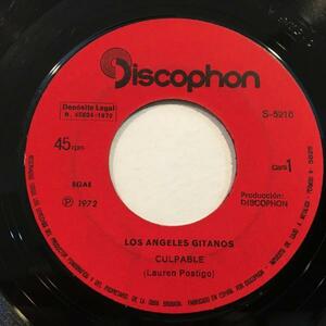 ☆Los Angeles Gitanos/Culpable☆スペイン産ACID RUMBA FUNKY FLAMENCO！7inch 45