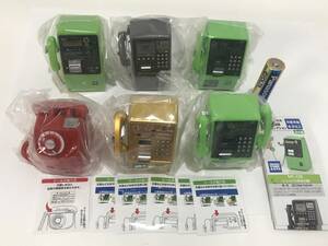 NTT東日本 公衆電話ガチャコレクション　全6種　レア　デュエットホン　金色の公衆電話入　タカラトミー