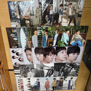 嵐 大野智 櫻井翔 相葉雅紀 二宮和也 松本潤 クリアファイル グッズ セット売り