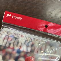 黒田博樹選手　広島東洋カープ　復帰記念　一球の重み　フレーム切手セット　限定クリアファイル付き　未使用_画像3