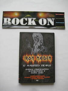 【★日本未発売★NWOBHM★】IRON MAIDENライヴDVD⑤(廃盤)1980年～1986年のライヴ、テレビでのライヴ、非売品ステッカー付き