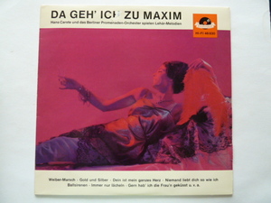 ◎ムード ■ハンス・カルステ/ HANS CARSTE■DA GEH' ICH ZU MAXIM