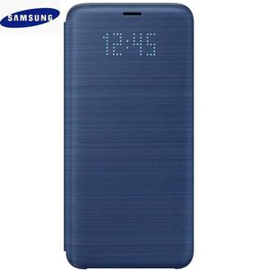 Samsung 純正品 Galaxy S9 LED View Cover (LED ビュー カバー) Blue/ブルー [並行輸入品]