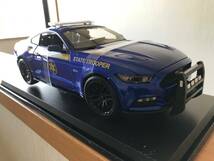 ラスト 希少 レア Maisto マイスト 1:18 6+ 2015 Ford Mustang GT Porice 青_画像9