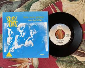 STRAY CATS 7inch LITTLE MISS PRISSY ARISTA 1981 Holland Press 103-812 ロカビリー ストレイキャッツ