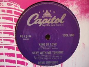 DAVE EDMUNDS 10inch KING OF LOVE STRAY CATS ロカビリー ストレイキャッツ デイブエドモンズ