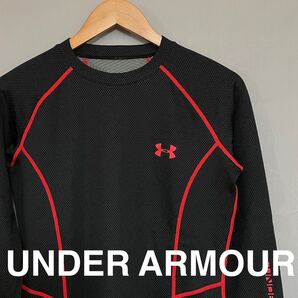 アンダーアーマー UNDER ARMOUR 【良品】 トレーニングウェアー スポーツウェアー ジムウェアー 長袖 メンズ SMサイズ
