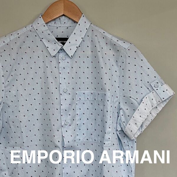 エンポリオアルマーニ EMPORIO ARMANI 半袖　シャツ　ファッション　衣類　柄