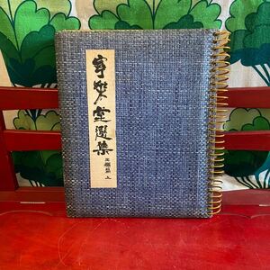 肉筆 書画 古美術 書道　寧楽堂選集　「陸機　遂良　林藻　顔真卿　黄庭堅等」　端本　寧楽堂　唐物 古書 書道 サイン 古玩 中国 中国美術