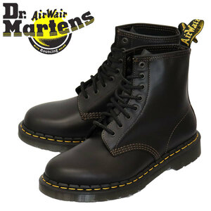 正規 Dr.Martens (ドクターマーチン) 26904003 1460 8EYE レザーブーツ BLACK&BROWN UK8-約27.0cm