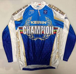 【新品未使用】競輪 チャンピオンジャージ 長袖 ZENRINKYO KEIRIN 2L メダリストクラブ MEDALISTCLUB