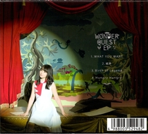 （CD）WONDER QUEST EP／水樹奈々 モンスターストライク 陰陽師本格的幻想RPG 交響性ミリオンアーサー 写真付_画像2