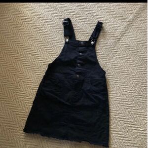 H&M ジャンパースカート　140 ブラック