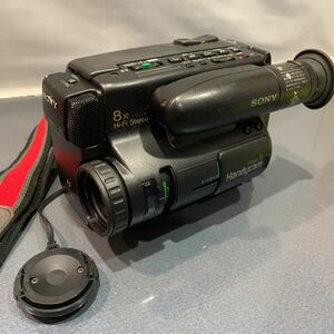 ソニー Handycam Video8 8ミリビデオカメラ CCD-TR75 SONY デジタルビデオカメラ 動作未確認 本体のみ