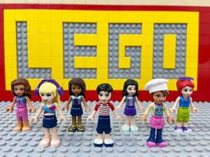 ☆フレンズ☆ レゴ　ミニフィグ　オリビア　ステファニー　エマ　ミア　アンドレア　ネイト　( LEGO 人形 女の子