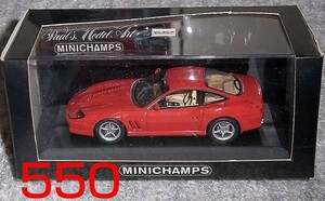 1/43 フェラーリ550 マラネロ 1996 レッド FERRARI