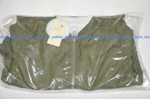 # new goods not yet have on S size earth music&ecology MA-1 race reversible blouson khaki 