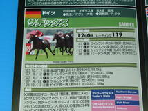 匿名送料無料 ★2007 第27回 ジャパンカップ GⅠアドマイヤムーン 優勝 ☆想い出馬券ホルダー＆記念入場券＆出走馬プロフィール ★☆即決！_画像8