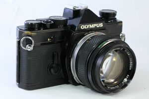 オリンパス OLYMPUS OM-1 ボディ+ ZUIKO 50mm F1.4★シャッター全速・露出計完動★T83