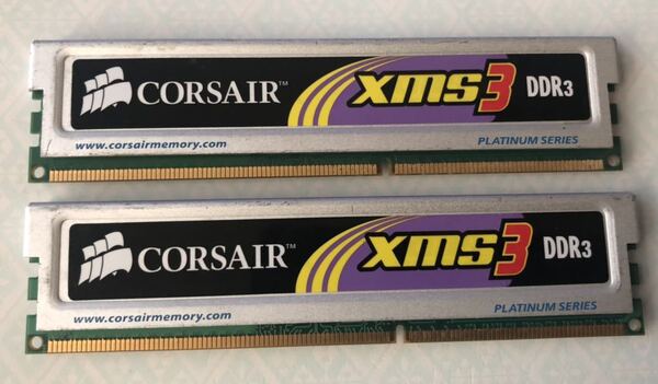 CORSAIR TR3x3G1600C9 3GB (3X1GB)(2点セット)