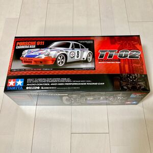 ☆新品☆ タミヤ TT-02 シャーシ ポルシェ 911 カレラ RSR