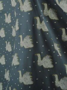 mina perhonen mina perhonen swan green gray interior fabric flap 