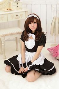 4点セット M メイド服 コスプレ ワンピース コスプレ セクシーランジェリー sexy 大人ハロウィン
