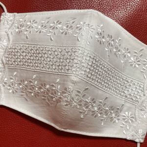 立体インナー ハンドメイド 花柄レースC