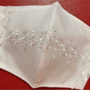 立体インナー ハンドメイド 花柄レース B