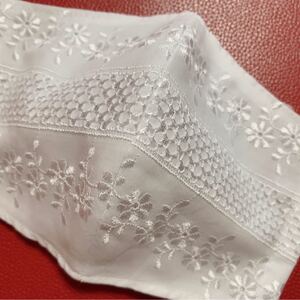 立体インナー ハンドメイド 花柄レースA