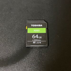 64GB SDXCカード SDカード TOSHIBA 東芝 N203 Class10 UHS-I U1 R:100MB/s